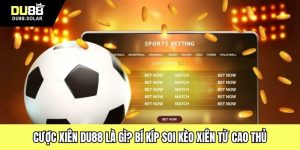 Cược Xiên DU88